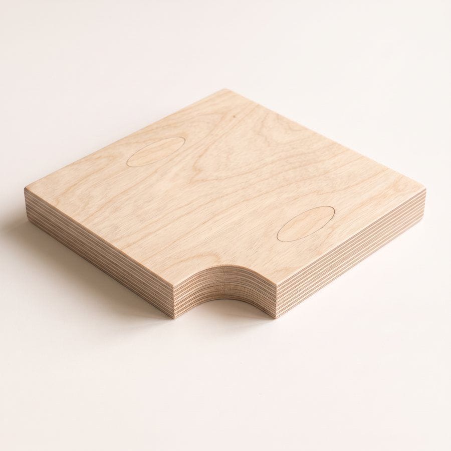 Birch plywood B/B sample card